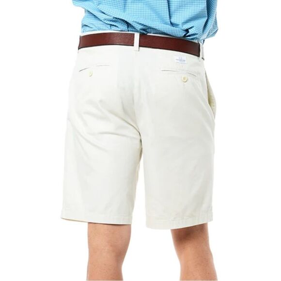 Vineyard Vines Men's Cream Flat Front Shorts size 32 100% cotton preppy - Picture 1 of 7